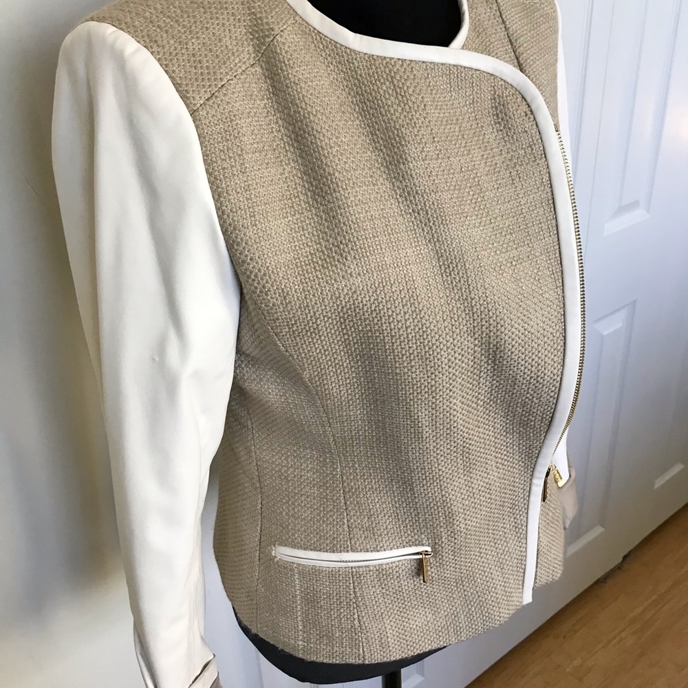 Calvin Klein women's moto jacket - Picture 7 of 10